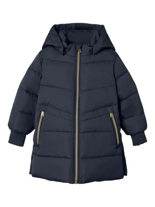 NAME IT - NMFMUSIC LONG PUFFER JACKET TB dark sapphire - Gr. - 92
