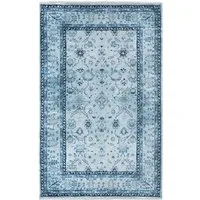 Tesso Living Designteppich ARMAND Teppich Wohnzimmer, Vintage Look, Orientalisch, bedruckt, Rechteckig, BOHO, Flachgewebe, mit klassischen Fransen