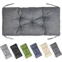 Garronda Bankauflage 100-180 cm, ca. 10 cm dick, Sitzkissen Outdoor GD-0219, (1 St), Hypoallergen, UV-beständig, Wasserbeständig