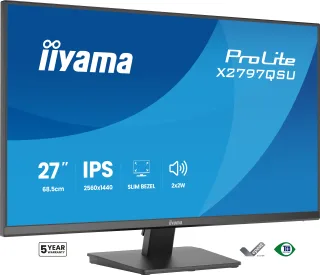 Iiyama ProLite X2797QSU-B1 | x2797qsu-b1 | LED-Monitor - 68.6 cm (27")