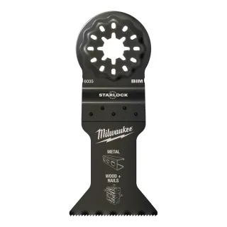 Milwaukee Tauchsägeblatt BiM 43mm MT Starlock - 1 Stück - 48906035