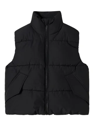 NAME IT - NKFMOLE VEST PB Black - Gr. - 140