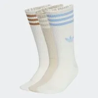 adidas Originals Sportsocken 3-STREIFEN HIGH CREW, 3 PAAR (3-Paar) wadenlange Passform, 3er-Pack, für Erwachsene