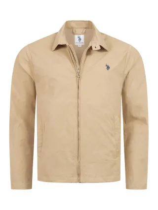 U.S. Polo Assn. Herren Jacke aus elastischer Baumwollmischung