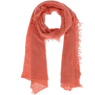Halsüberkopf Accessoires - Schal mit Franse 195x65 orange - Gr. - OS