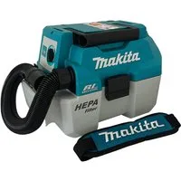 Makita Nass-Trocken-Akkusauger DVC750LZX1, Akku-Staubsauger Nass- und Trockensauger / 18 V / 7,5 L