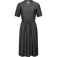 Ragwear Shirtkleid Casarea Denim stylisches Damen Sommerkleid mit Taillenband