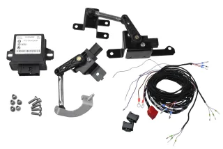 Original Kufatec Kabelsatz Kabelbaum Adapter Kabel aLWR Komplett-Set für VW Passat 3B (nur Frontantrieb)
