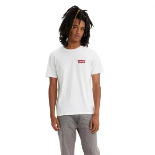 Levis - T-Shirt für Herren, Rundhalsausschnitt (2er-Pack) (Weiß)