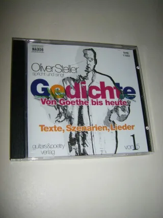 Gedichte von Goethe bis heute. CD. . Texte Szenarien Lieder