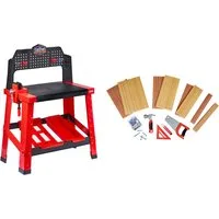 Little Tikes® Spielwerkbank Creative Construction - Werkbank, mit Zubehör