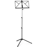Classic Cantabile Notenpult Notenständer Medium, Klappbar - Höhenverstellbar von 65-130 cm