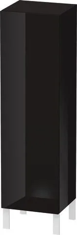 Duravit L-Cube Halbhochschrank Schwarz Hochglanz 400x363x1320 mm - LC1178L4040 LC1178L4040