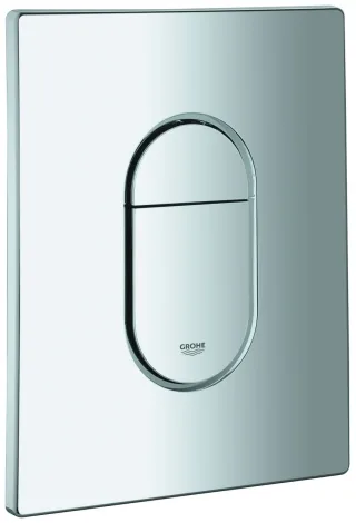 Grohe Abdeckplatte 42378 mit Drucktaste chrom, 42378000 42378000