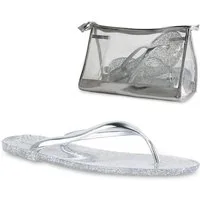 VAN HILL 837647 Zehentrenner Damen Sandalen Emma Zehentrenner flach