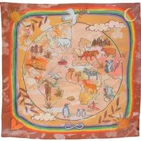 Fraas Modetuch Tuch "Tiere aus aller Welt" in Seidenmischung, (keine)