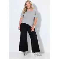 MIAMODA Regular-fit-Jeans Jeans extra weites Bein 5-Pocket