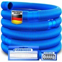 KESSER Poolschlauch, flexibel mit Muffen inkl. Schlauchschellen & -Verbindung