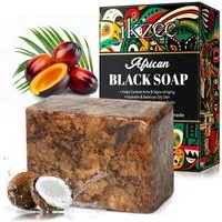 P-Beauty Cosmetic Accessories Gesichtsseife Körperseife Haarseife Naturseife Afrikanische Schwarze Seife Vegan, 1-tlg., Gesichtsseife, Körperseife, Hautpflege