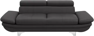 COTTA 2-Sitzer "Enterprise" Big-Sofa, mit Armteilverstellung & Kopfteilverstellung