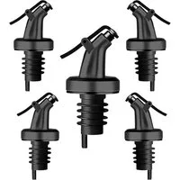 Layba Flaschenausgießer LAYBA Flaschenausgießer 5er-Set Schwarz