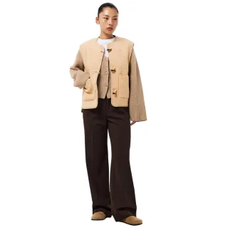 Threadbare - "Itoje" Weste für Damen, Teddyfleece (Ecru)