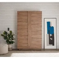Home affaire Mehrzweckschrank Jupiter, Höhe 193 cm, Stauraumschrank 2 Türen - Soft Closing, Highboard, moderne Griffblende, FSC®, cleveres Stauraumkonzept