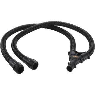 DEWALT AirLock Y-Adapter-Set für Tischkreissägen mit 2 Absaugpunkten - DWV9470-XJ
