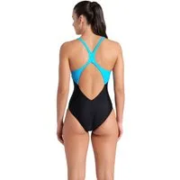 Arena Badeanzug WOMEN"S ARENA OPENINGS SWIMSUI CAVE PURPLE/METALLIC COPPER