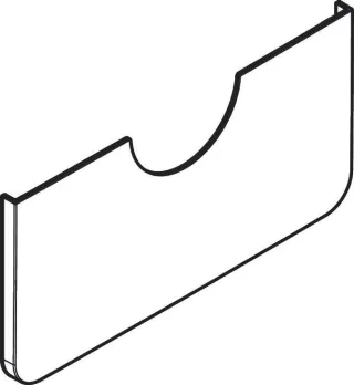Hansgrohe Blende T42 unten ECO ShowerSel.Com.Q Therm.UP chrom, 94939000 94939000