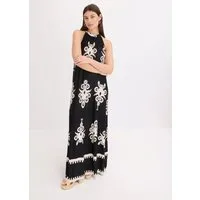 bonprix Jerseykleid aus Viskose-Mix, ausgestellte Passform, maxilänge, ärmellos