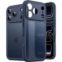 LuxusKollektion Handyhülle Handyhülle iPhone 17 Pro stoßfest Kameraschutz matt Dunkelblau