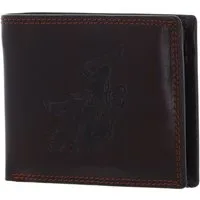 U.S. Polo Assn. Geldbörse H. Wallet Leather, aus echtem Leder mit RFID-Blocker Schutz