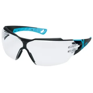 uvex Bügelbrille pheos cx2 schwarz, hellblau schwarz/blau/transparent - 9198256