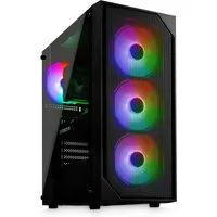 cybernerds E1 AMD Ryzen 5 5500 - Nvidia GT 1030 RGB Gaming PC (AMD Ryzen 5 5500, Nvidia GT 1030, 16 GB RAM, 512 GB SSD)