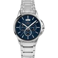 Jacques Lemans Chronograph Jacques Lemans Herren-Uhren Analog Quarz, Klassikuhr