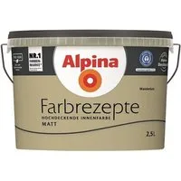 Alpina Wand- und Deckenfarbe Farbrezepte 2,5 Liter Wanderlust Matt