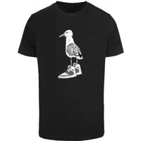 MisterTee T-Shirt MisterTee Herren Seagull Sneakers Tee (1-tlg)