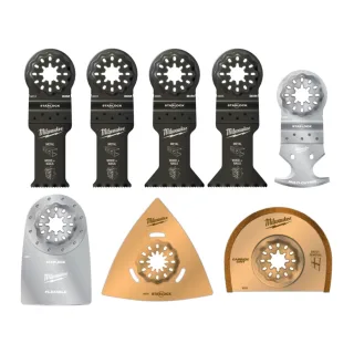 Milwaukee - Multitool Zubehörset Starlock (8-tlg) - 48906088