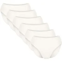 sloggi Slip GO Daily Cotton Tai Slip (Sparpack, 6er Pack) Baumwoll-Stretch, Jersey, weich