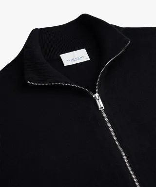Profuomo - CARDIGAN FULL ZIP NAVY Navy - Gr. - XL