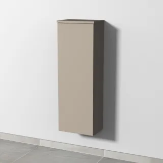 Sanipa 3way Mittelschrank mit 1 Tür, Sandgrau-Matt, SF16667 SF16667