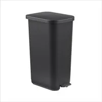 ROTHO Mülleimer Abfalleimer 60 L ORBE gross - Treteimer - mit Fußpedal und Deckel, perfekt als Gelber Sack Mülleimer