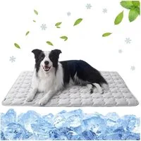 Ledander Hundematte Kühlmatte für Hunde Selbst Kühlende Hundematte Sommer Kühlkissen, für Zuhause Unterwegs oder im Auto