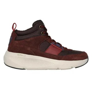Skechers - "OTG Elevate" Sneaker für Damen, Wildleder, Zum Anschlüpfen (Braun/Braungrau)