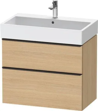 Duravit D-Neo Waschtischunterbau wandhängend Natur Eiche Matt 784x442x625 mm - DE43730BD300000 DE43730BD300000
