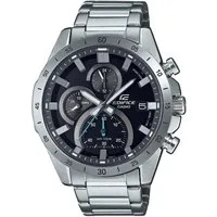 CASIO EDIFICE Chronograph EFR-571D-1AVUEF, Quarzuhr, Armbanduhr, Herrenuhr, Stoppfunktion, Edelstahlarmband