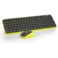 Vivitar V610 Gaming Tastatur-Maus-Kombination [DE-Layout] Wireless-Tastatur (Vollständige Funktionen, Soft Click, ergonomisches Design)