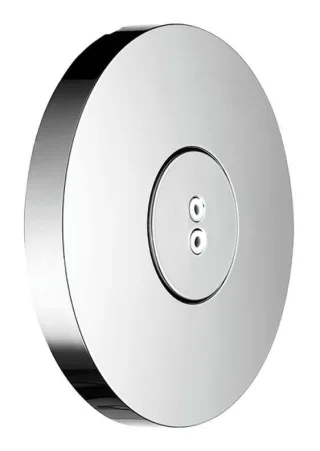 Herzbach Herzbach Living Spa UP-Seitenbrause Spin-Jet rundes Design gebürstet, 11.676000.1.09 11.676000.1.09