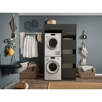 Laundreezy Mehrzweckschrank-Set LAUNDREEZY LDLK1, Breite 117,5 cm, Softclose, höhenverstellbare Füße